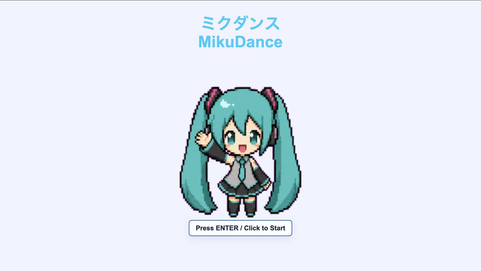 MikuDance preview